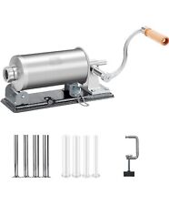 Used, Sausage Stuffer - Stainless Steel Homemade Manual Sausage Maker Horizontal Meat for sale  Shipping to South Africa