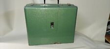 Vintage Elna Supermatic Green Sewing Machine Carrying Case Quilting Table, used for sale  Shipping to South Africa