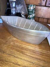 Used, Centrum Seafood Serving Boat Heavy Aluminum Bowl 13.5x8x3.5” for sale  Shipping to South Africa