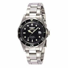 Invicta relógio masculino mergulhador profissional mostrador preto pulseira de aço inoxidável quartzo 8932, usado comprar usado  Enviando para Brazil