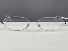 Lindberg Mens Women's Round Purple Green Turquoise Oval Titanium Air Rim Lufus Lightweight, used for sale  Shipping to South Africa