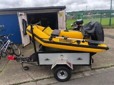 Inflatable 6hp outboard for sale  REDCAR