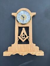Masonic wooden clock for sale  Blanchard