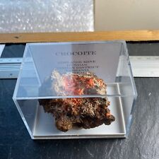 CROCOITE FROM ADELAIDE MINE, TASMANIA, AUSTRALIA MF1627 for sale  Shipping to South Africa