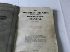 Morris minor operating for sale  SUDBURY