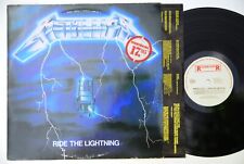 Usado, METALLICA RIDE THE LIGHTNING 1984 RARO LP EU ROADRUNNER comprar usado  Enviando para Brazil