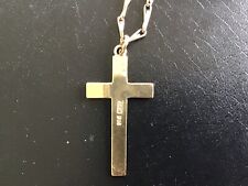 Gold crucifix 9ct for sale  SCARBOROUGH