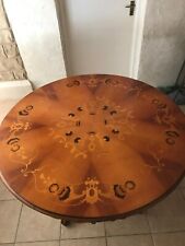 Inlaid mahogany table for sale  DONCASTER