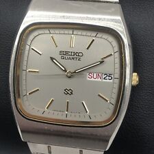 Vintage Seiko Mostrador Cinza Quartzo 8123-511LT Original Relógio Masculino Japão LIMPO comprar usado  Enviando para Brazil