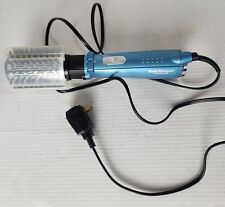 BaByliss PRO Nano Titanium Rotating Hot Air Brush, Blue BABNT178. Tested working, used for sale  Shipping to South Africa