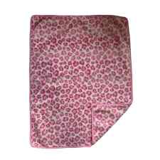Baby Gear Pink Animal Print Leopard Cheetah Blanket Lovey Security Kids for sale  Shipping to South Africa