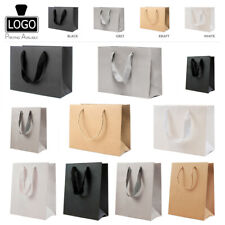 Sacolas de presente de papel Eco Kraft sacolas boutique sacolas transportadoras (4 cores, A3 A4 A5 A6 A7) comprar usado  Enviando para Brazil
