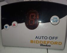 Sealy Biddeford TC12B0-D 4 Prong Heated Electric Blanket Control, used for sale  Shipping to South Africa