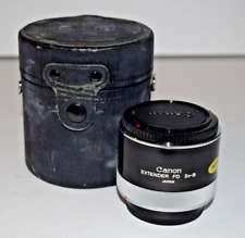 Canon Extender FD 2x-B Tele-Converter For Canon FD From w/ Caps and Case for sale  Shipping to South Africa