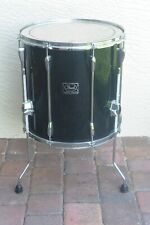 Adicione este PEARL 16" EXPORTAÇÃO JET BLACK FLOOR TOM ao SEU CONJUNTO DE BATERIA HOJE! LOTE K164 comprar usado  Enviando para Brazil