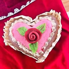 De colección Woo & Locke imán para nevera 3D alimentos sintéticos esmerilados fresa rosa dulces pastel segunda mano  Embacar hacia Argentina