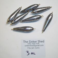 3 oz inline Trolling Sinkers - choice of quantity - FREE SHIPPING for sale  Shipping to South Africa