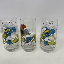 Vintage smurfs glass for sale  Westminster
