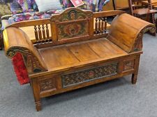 oak storage bench for sale  WESTON-SUPER-MARE