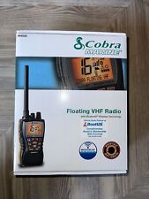 Rádio marinho Cobra VHF HH500 submerso flutuante portátil Bluetooth à prova d'água, usado comprar usado  Enviando para Brazil