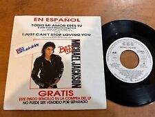 MICHAEL JACKSON Todo Mi Amor Eres Tu CANTADO EM ESPANHOL 1987 MÉXICO 7" PEPSI PROMO comprar usado  Enviando para Brazil