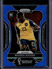 Prizm Copa Mundial de la FIFA Qatar 2022 Moisés Caicedo Blue Mojo Prizm Rookie RC #64/75 segunda mano  Embacar hacia Argentina