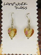 Lampwork glass earrings for sale  KIRKCALDY