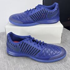 Tênis de futebol Nike Lunargato II futsal azul royal 580456-401 masculino tamanho 11 comprar usado  Enviando para Brazil