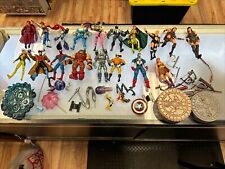 Used, Very Large Marvel vs Capcom Action Figure Lot (Mega Man, Wolverine, Spiderman) for sale  Shipping to South Africa