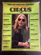 Revista Circus • OUTUBRO 1975 •ALLMAN • Edição 120 • Pink Floyd Bob Marley #RD-31 comprar usado  Enviando para Brazil