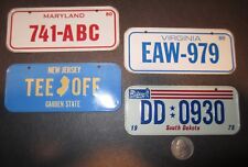 Vintage licence plates for sale  Monticello