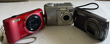 Lote de 3 piezas de cámara digital Kodak EasyShare solo de 3/FZ151, M580, C340, usado segunda mano  Embacar hacia Argentina