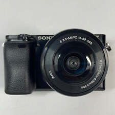 Câmera Digital Mirrorless Sony Alpha A6000 24.3MP 23021 Contagem do Obturador com Lente comprar usado  Enviando para Brazil