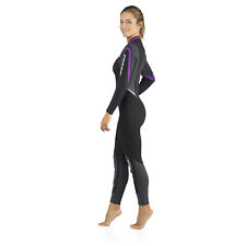 Open Box Cressi 3mm Bahia Lady Front-Zip Full Wetsuit, Black / Lilac, Medium for sale  Shipping to South Africa
