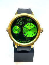 Relógio masculino esportivo Chotovelli MiTo 50mm recurso tempo duplo e pulseira preta - 90,3 comprar usado  Enviando para Brazil