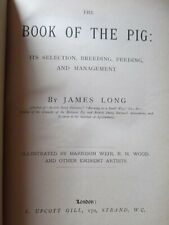 The Book of the Pig: its selection, breeding, feeding, and management - 1886 segunda mano  Embacar hacia Argentina