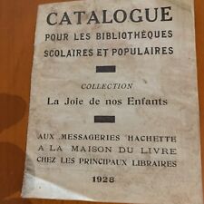 Catalogue bibliothèques scola d'occasion  Châteauneuf-en-Thymerais