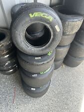 Vega GREEN Racing Go Kart Tires set (2)Of  4.60-10x5 (2) Of 7.10-11x5 for sale  Shipping to South Africa