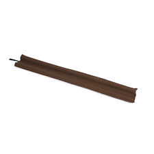 Brown Canvas Twin Door Draft Stopper Sound Proof Noise Blocker Weather Stripping for sale  Shipping to South Africa