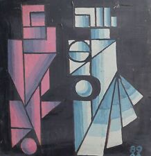 1989 Original abstract oil painting composition comprar usado  Enviando para Brazil
