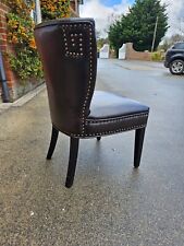 Set leatherette brown for sale  CLACTON-ON-SEA