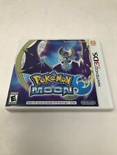 Case and Manual Only NO GAME Pokemon Moon Nintendo 3DS Authentic for sale  Tea