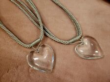 Next crystal heart for sale  PETERBOROUGH