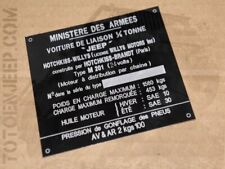 Plaque plaquette label d'occasion  Saint-Macaire