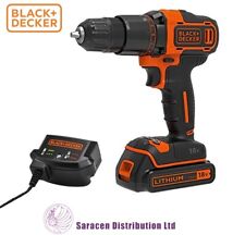 Used, BLACK & DECKER 18v CORDLESS COMBI DRILL, 1 x BATTERY & CHARGER - BCD700S1KQ-GB for sale  Shipping to South Africa