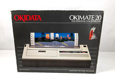 Impressora Colorida Pessoal Okidata Okimate 20 Commodore 64 Nova Na Caixa (Modelo EN3211) comprar usado  Enviando para Brazil