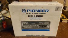 Cassette estéreo para automóvil Pioneer Keh-1500 Am/Fm 1997 de colección sellado sin usar, en caja, usado segunda mano  Embacar hacia Argentina