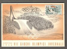 1956 vii olimpiade usato  Torino