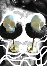 Curio macabre skull for sale  BURY