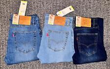 Pantalones de mezclilla para hombre Levi's 511 ajuste ajustados azul oscuro nuevos con etiquetas (todas las tallas) regalo Día de San Valentín, usado segunda mano  Embacar hacia Mexico
